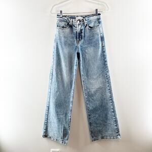 Habitual High Rise Straight Leg Jeans Blue 25